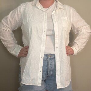 NWT Old Navy The Classic Eyelet Shirt